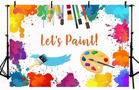 Lets Paint On Canvas On Color